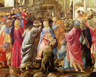 Die Anbetung der Könige, ca. 1470-75
